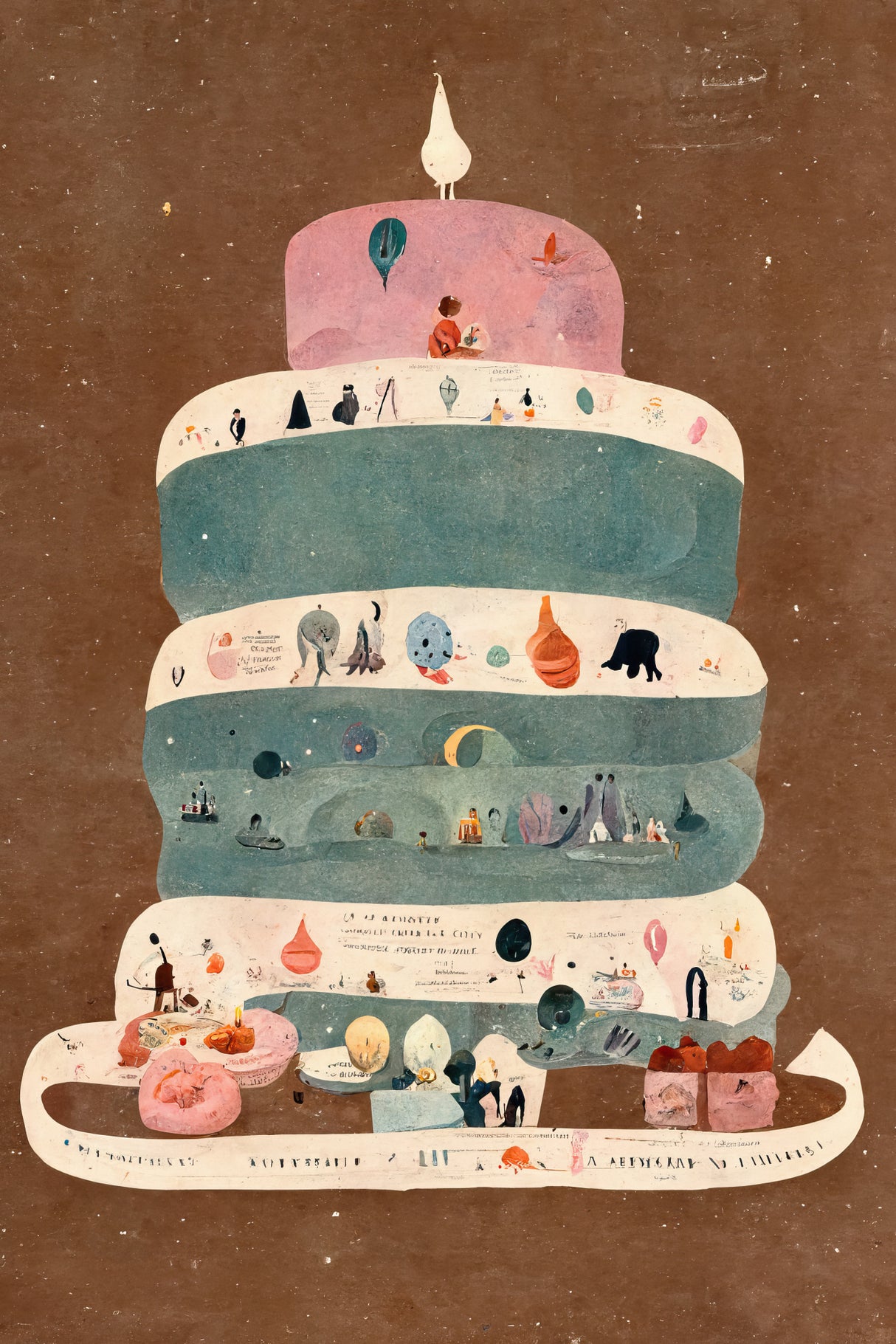 My First Birthday Poster och Canvastavla