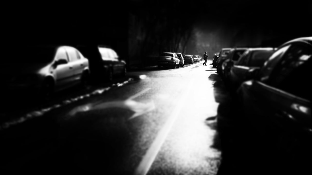 Sun on streets Poster och Canvastavla