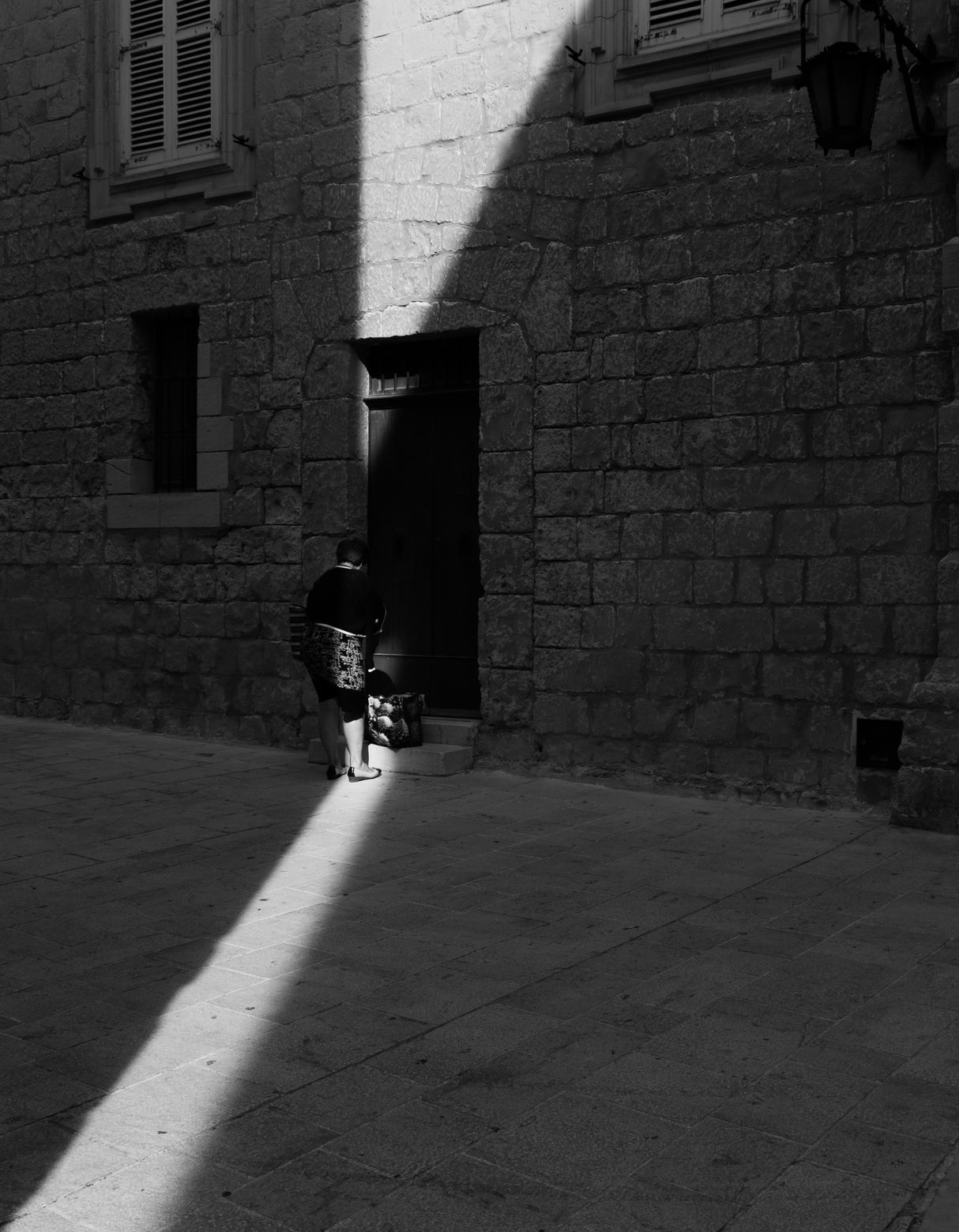 Into the Light Beam Poster och Canvastavla