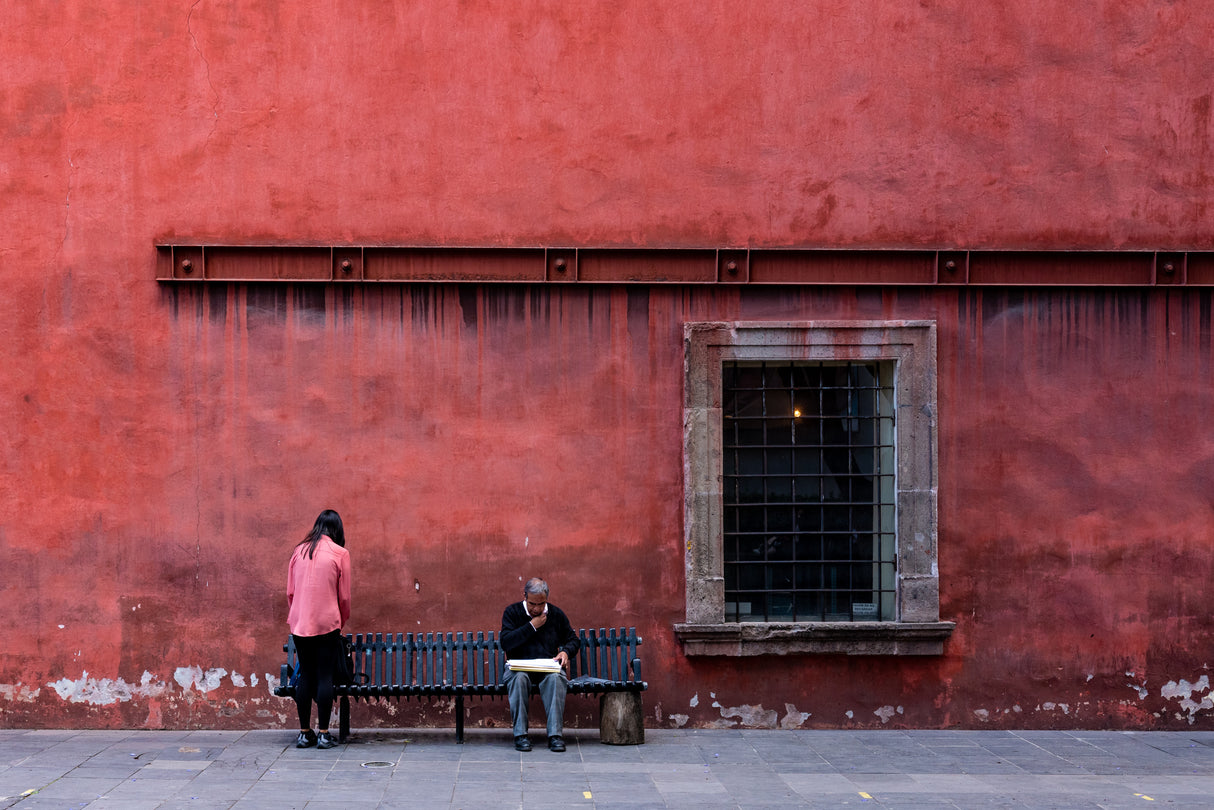 On the bench Poster och Canvastavla