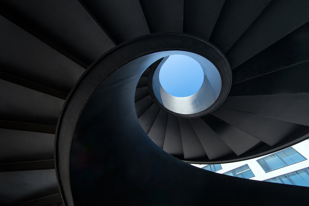 Spiral View Poster och Canvastavla