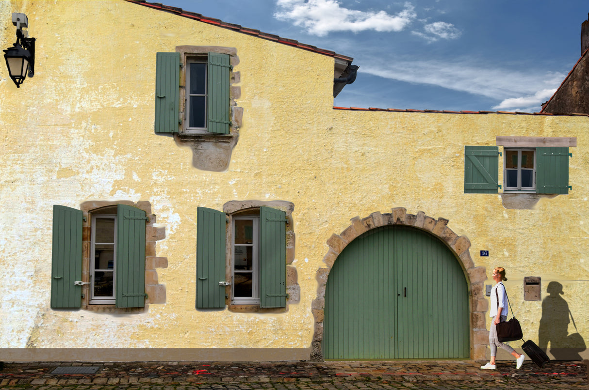 la maison Rhétaise Poster och Canvastavla