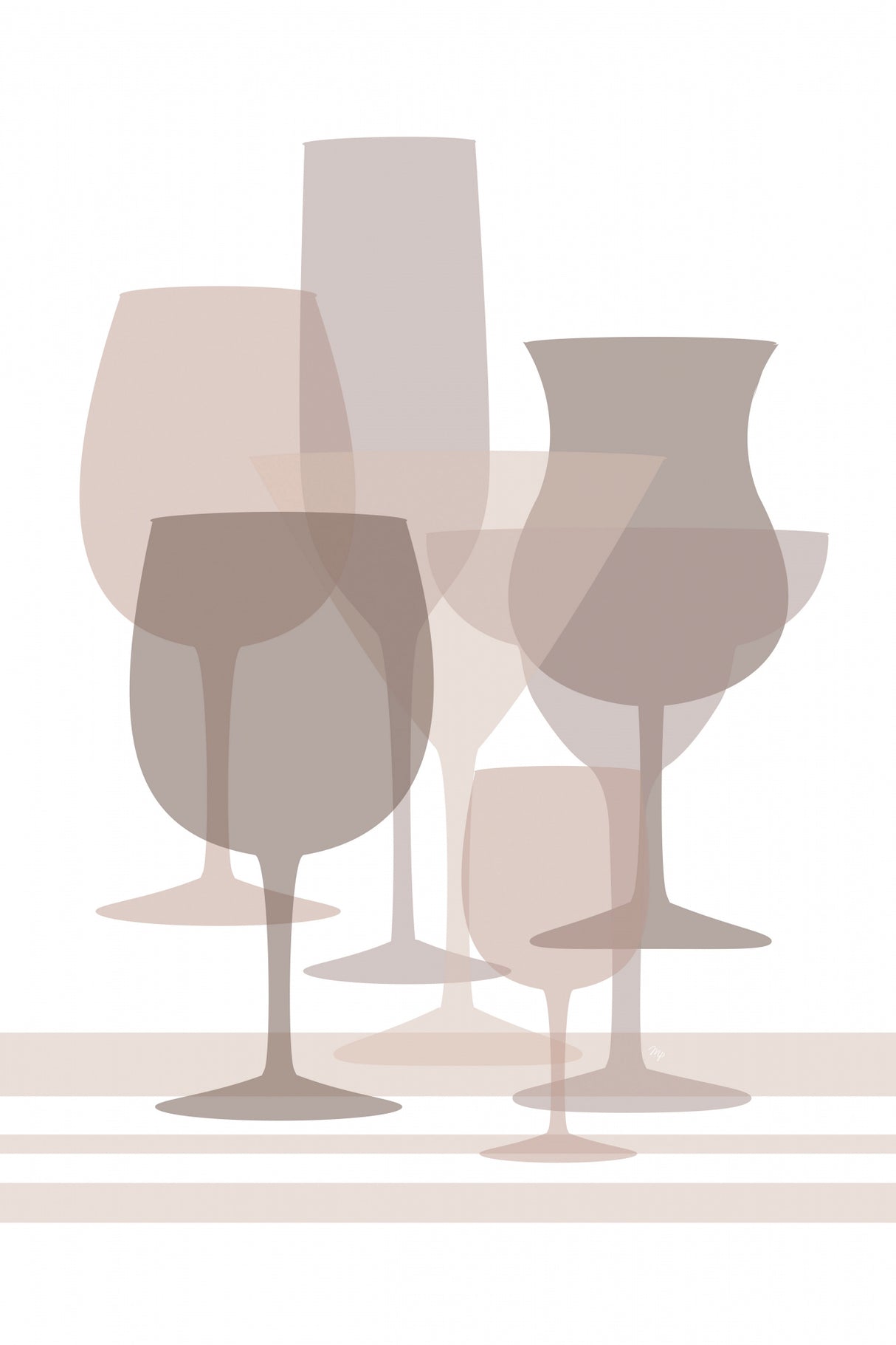 Drinks Poster och Canvastavla