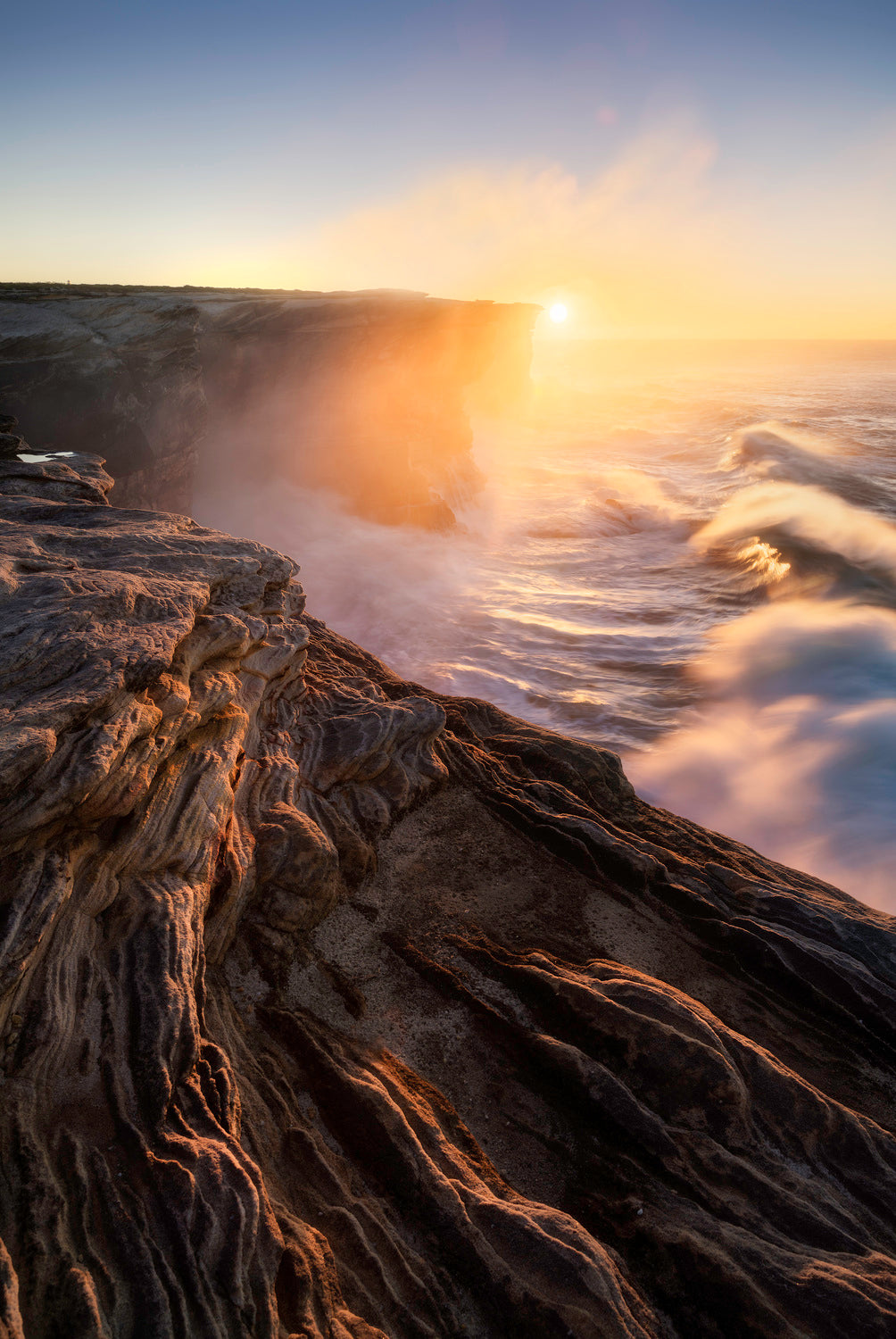 Sunrise at Potter Point Poster och Canvastavla