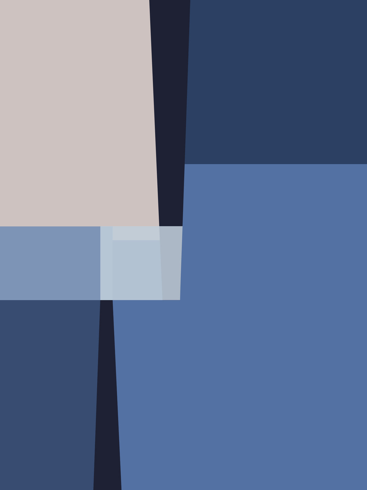 Blue Lines 3 Poster och Canvastavla