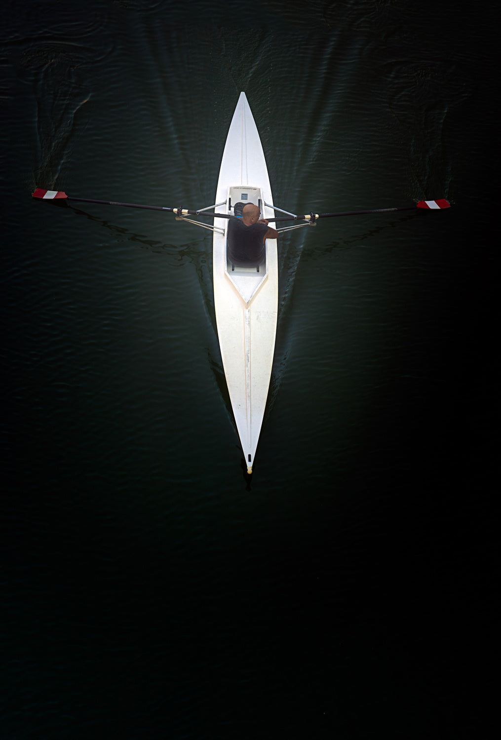 The rower of the Arno River Poster och Canvastavla