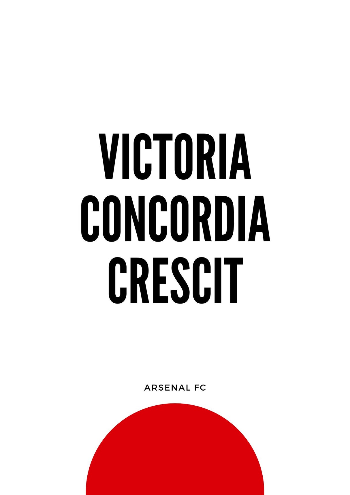 Arsenal Redball 1 Poster Min Poster