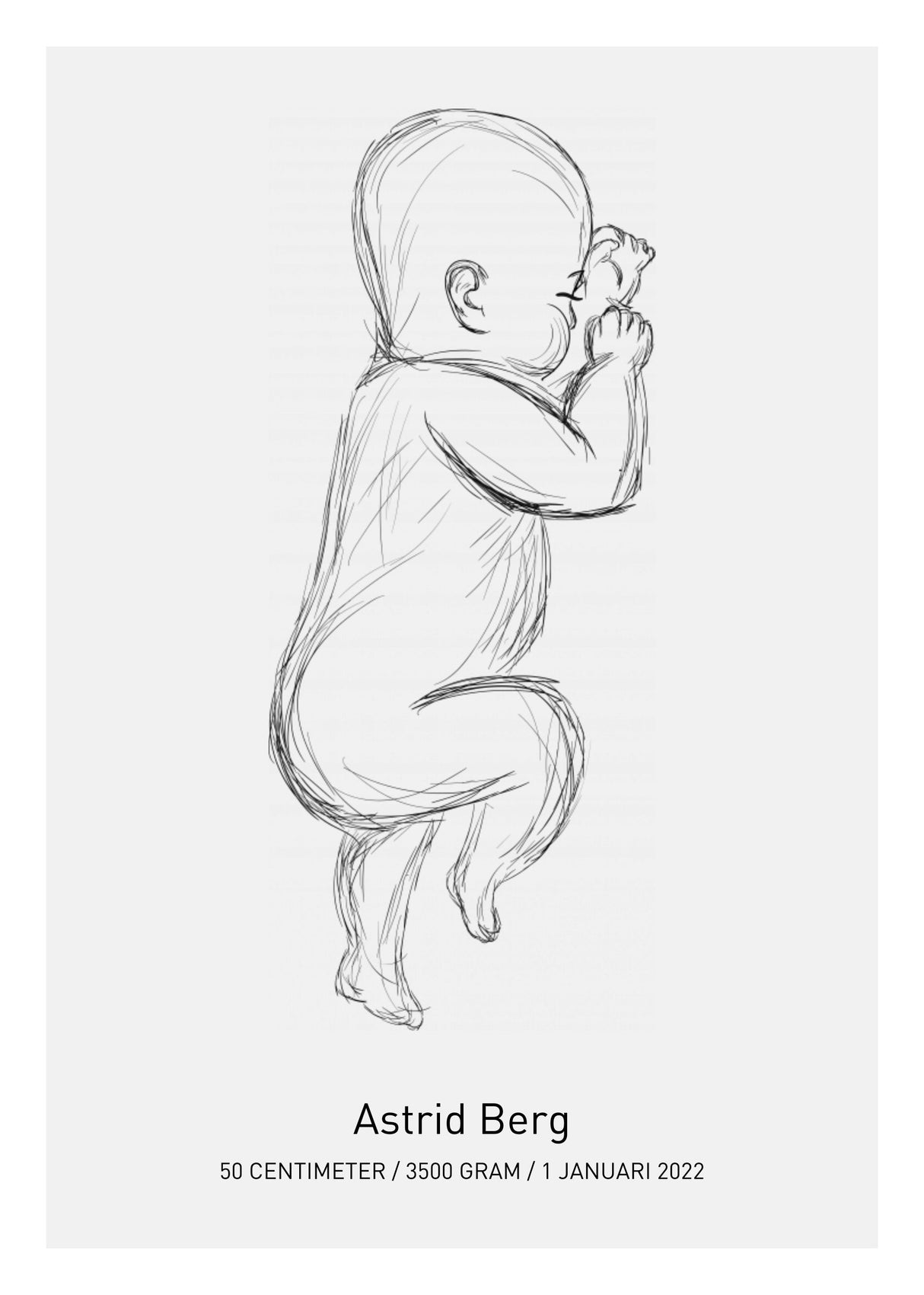 personlig-fodelsetavla-no1 poster