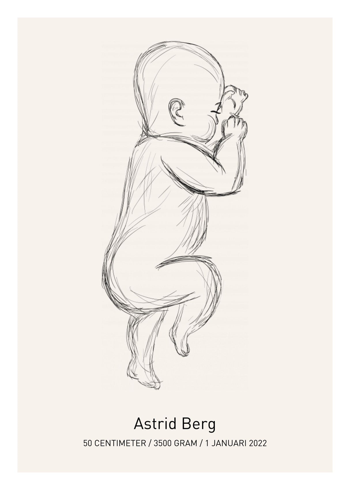 personlig-fodelsetavla-no1 poster