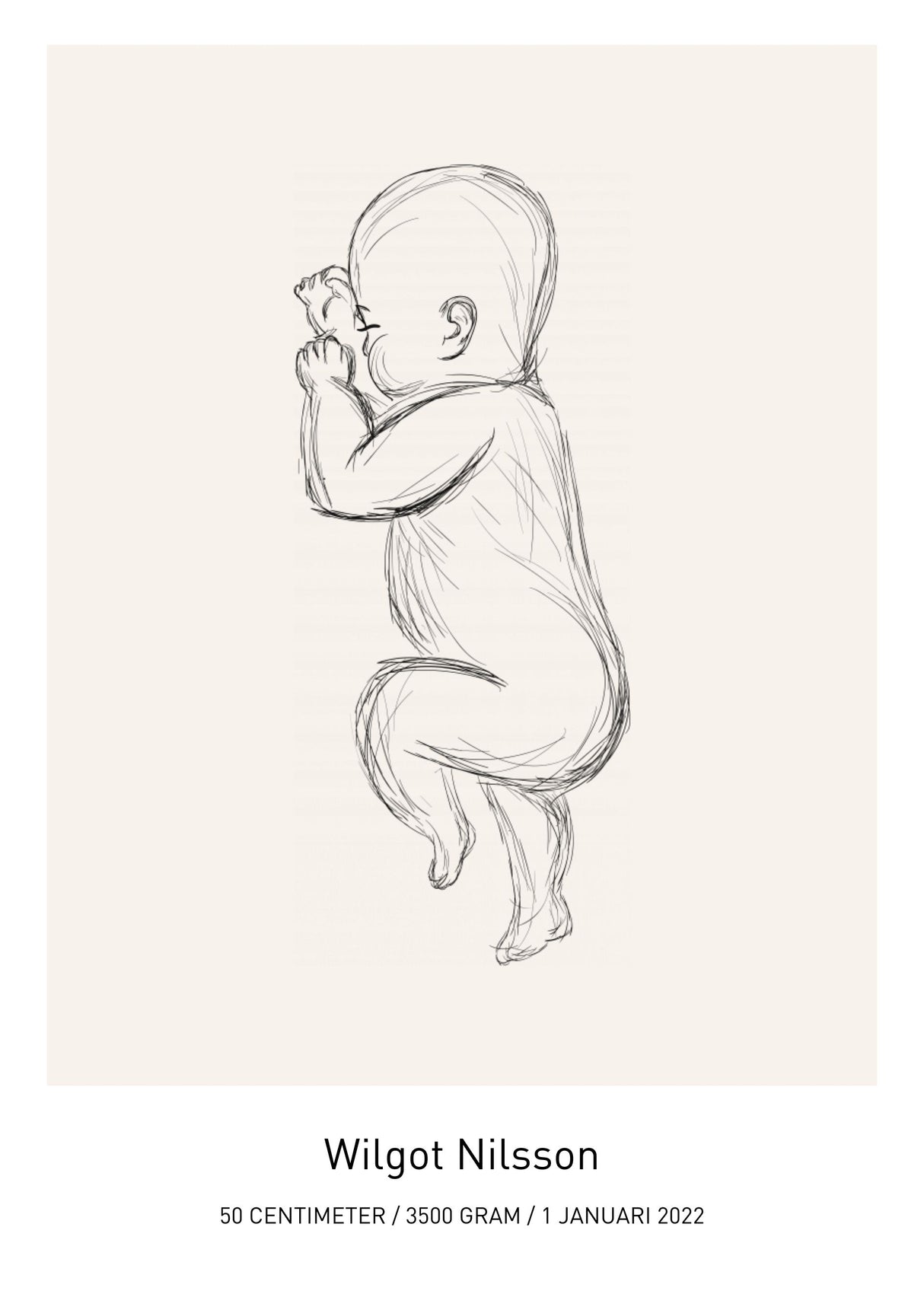 personlig-fodelsetavla-vanster poster