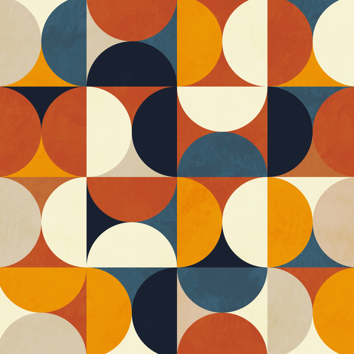 Geometry New12 Rougeatre Poster och Canvastavla