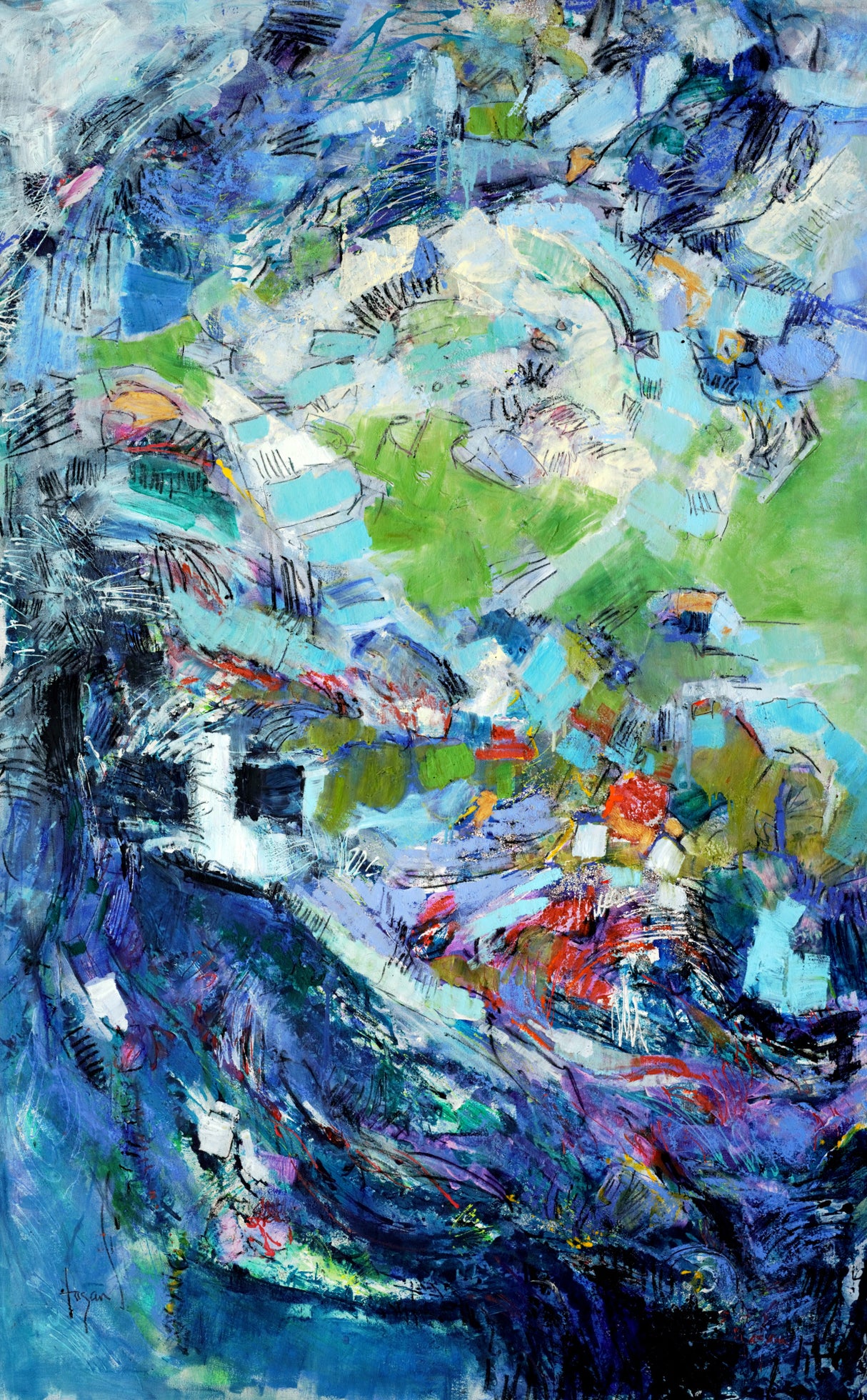 Immersioni Poster och Canvastavla