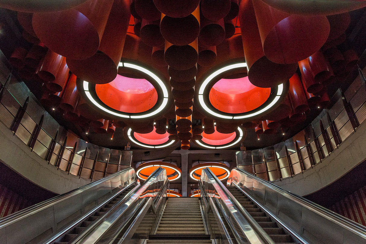 Destination: red I Poster och Canvastavla
