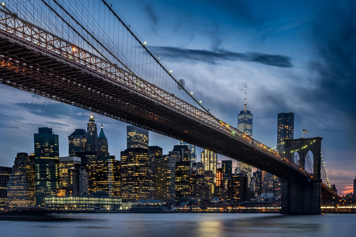 Manhattan from Dumbo Poster och Canvastavla