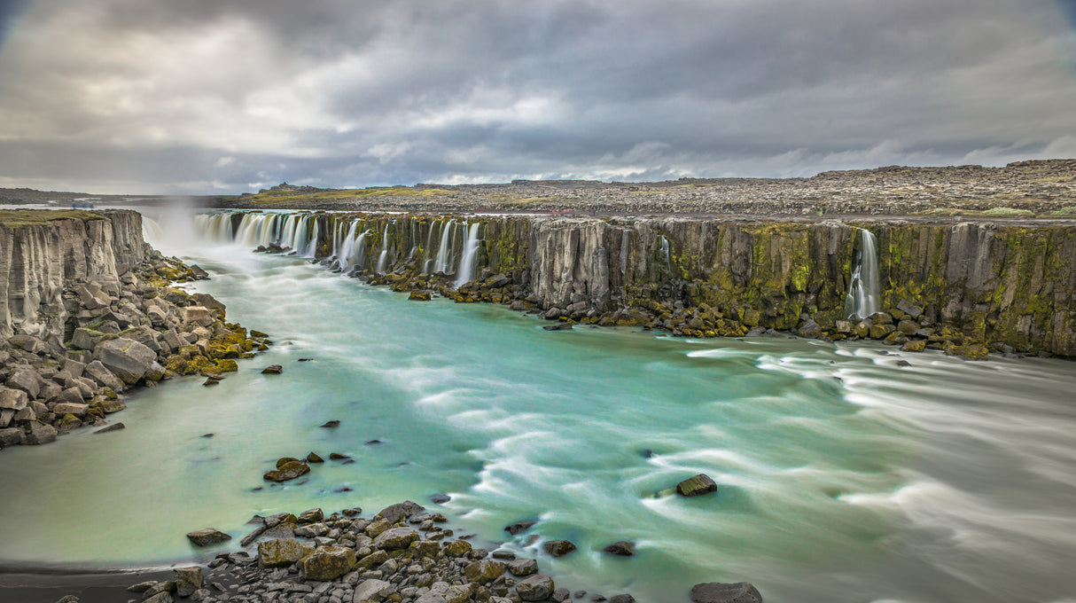 Selfoss canyon Poster och Canvastavla