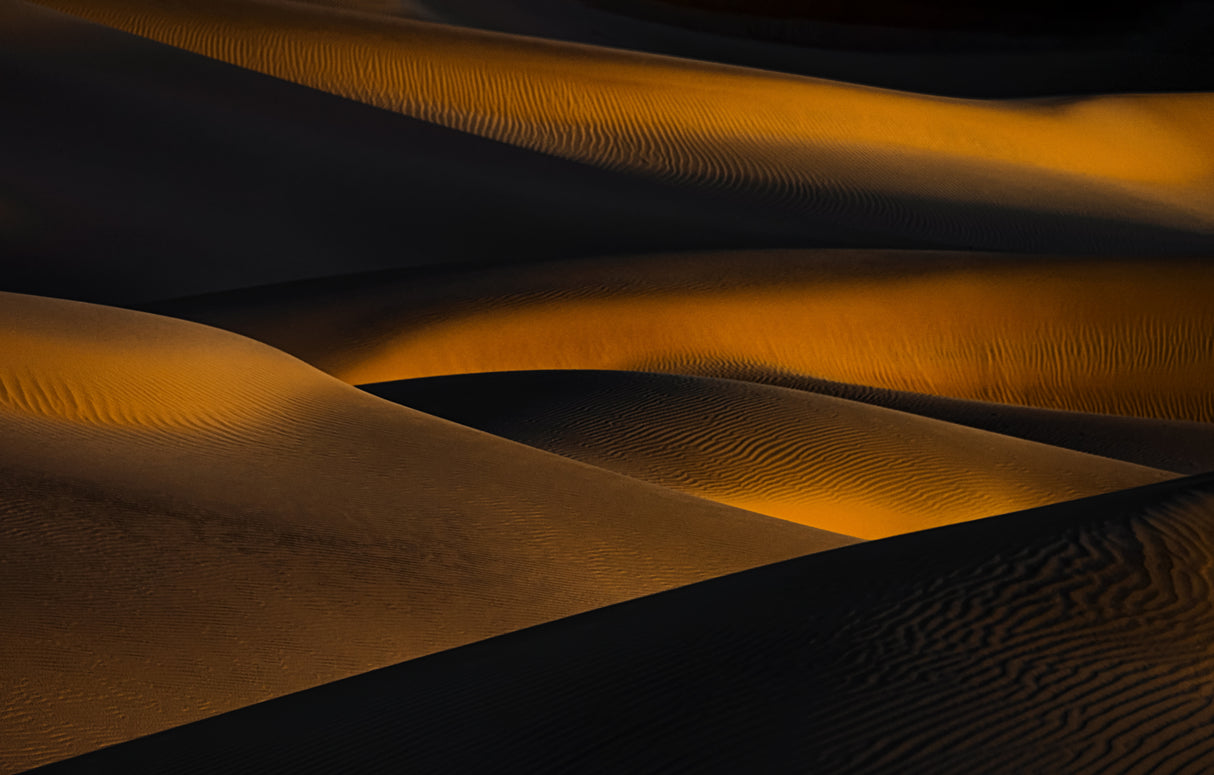 Sand Dune Waves Poster och Canvastavla