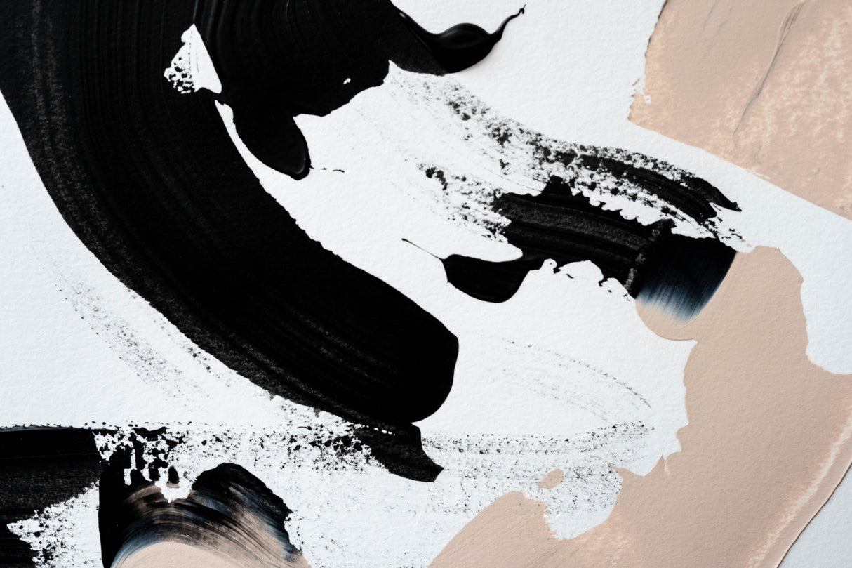 Black and Nude No 1 Poster och Canvastavla