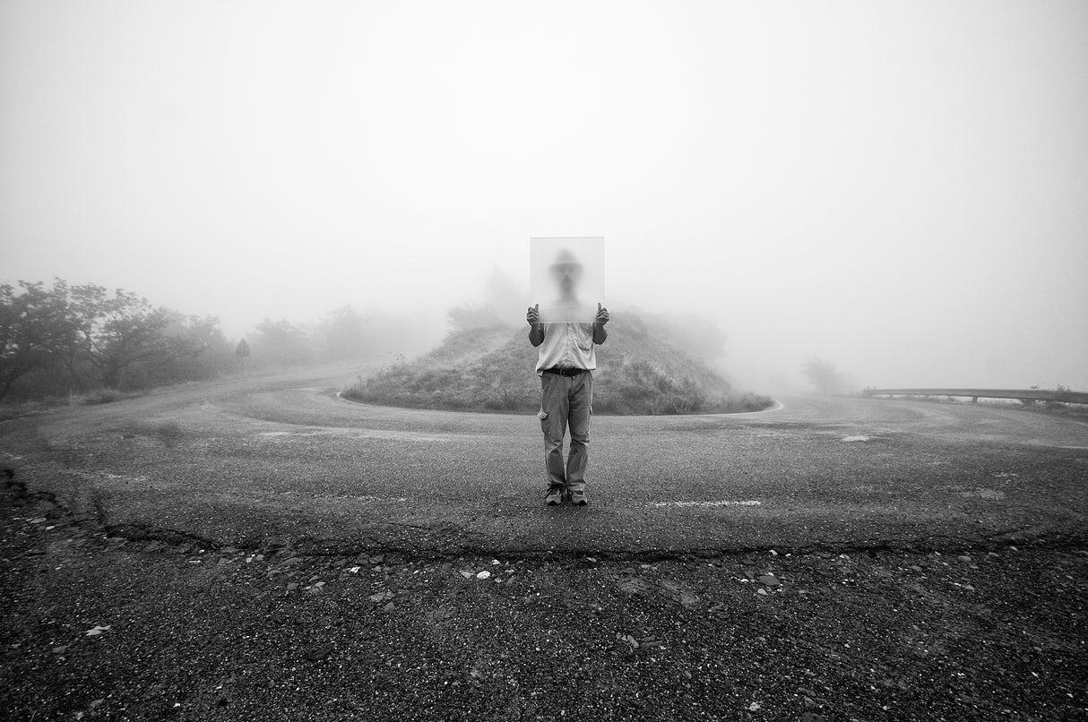 Open air Museum - Indecision - (fog series) Poster och Canvastavla