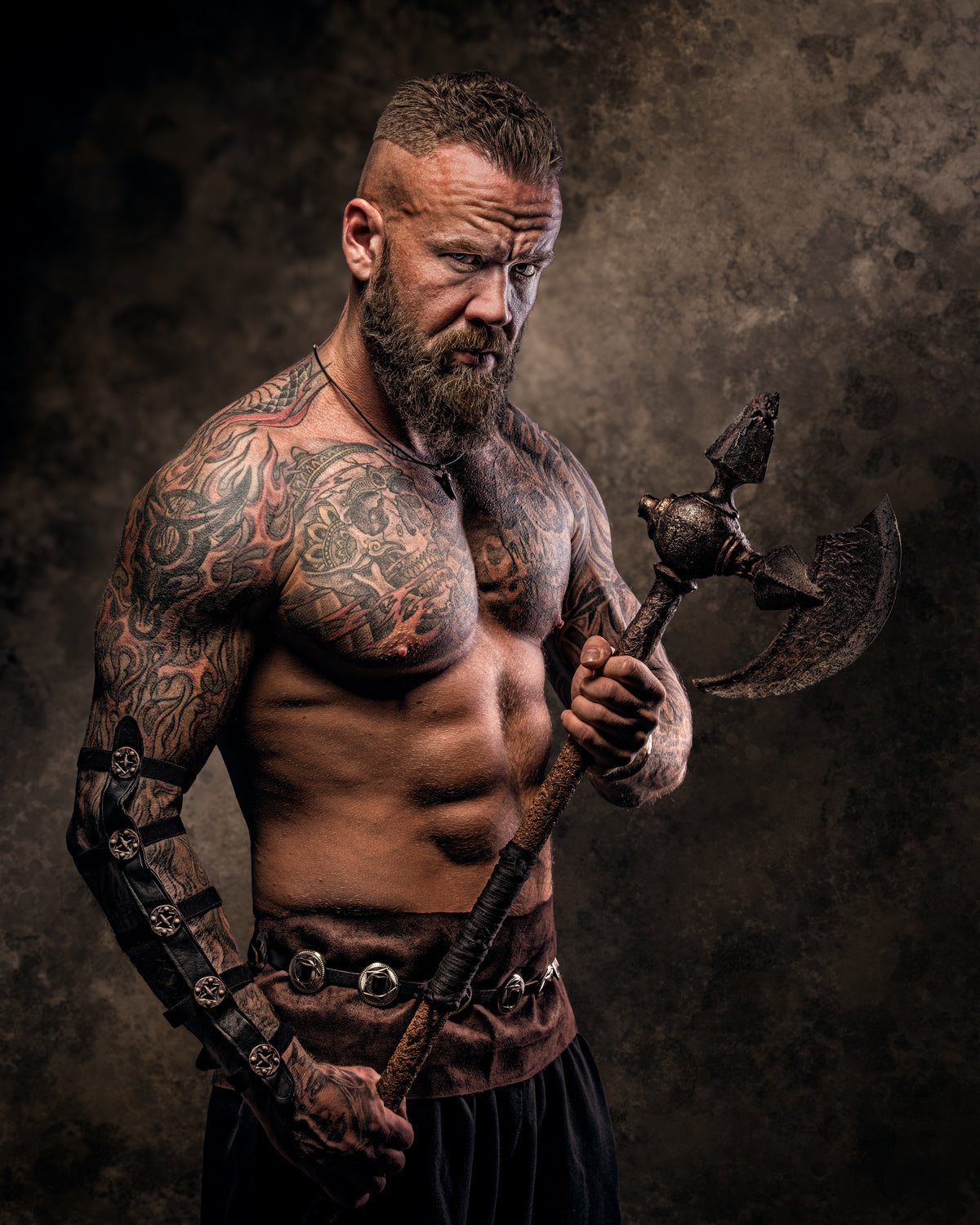 Viking Stare Poster och Canvastavla