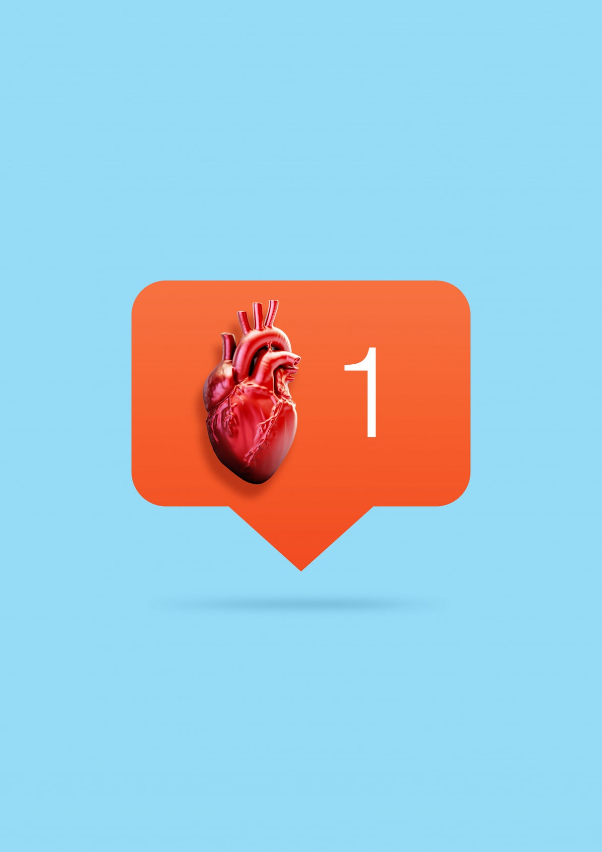 Like from Heart Poster och Canvastavla