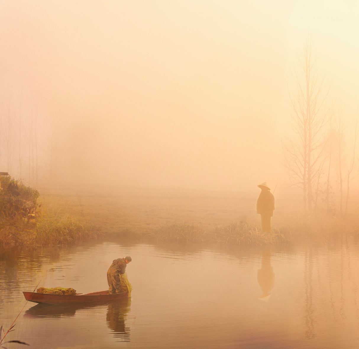 The fishermen Poster och Canvastavla