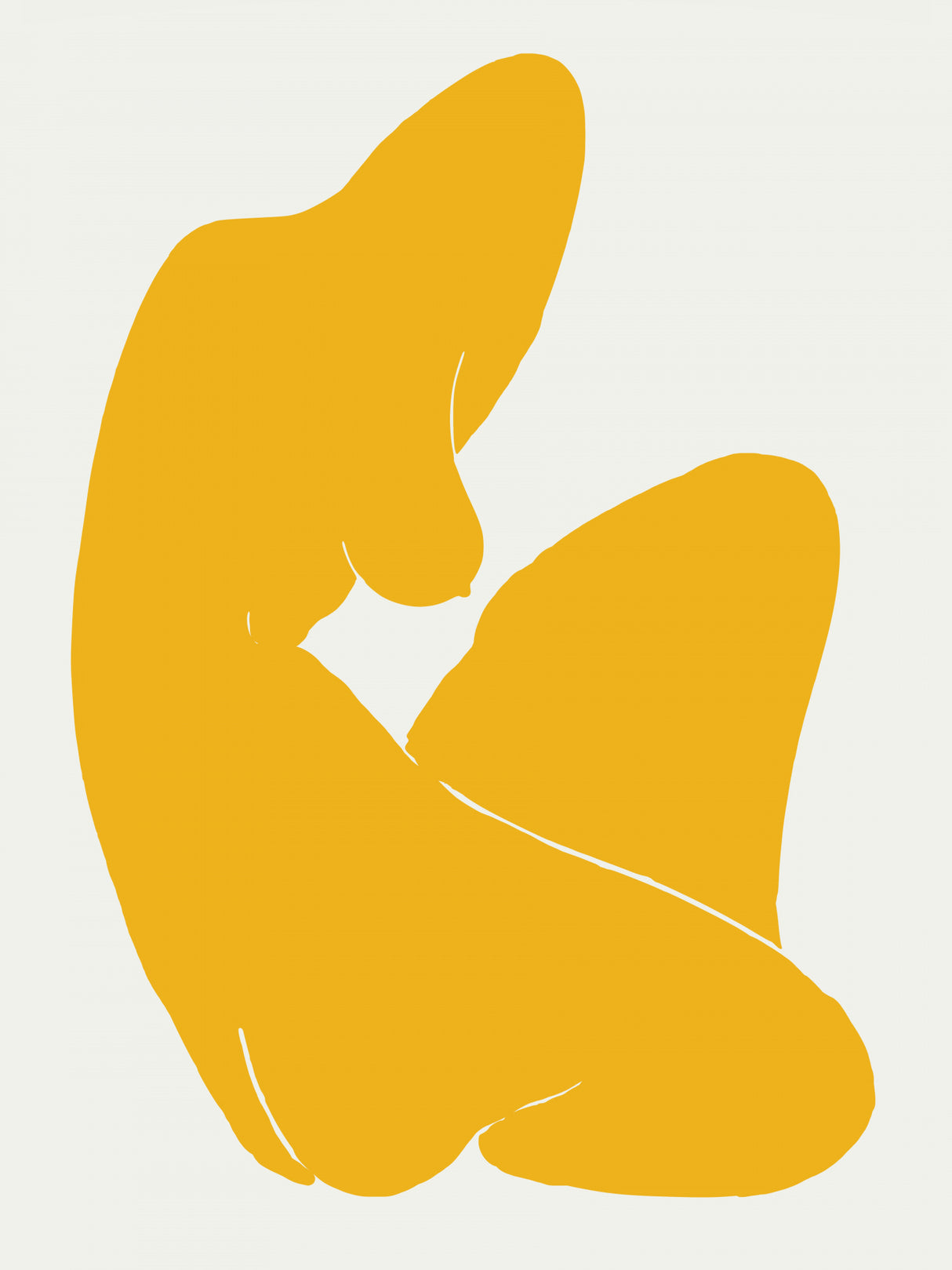 Warped Nude Poster och Canvastavla