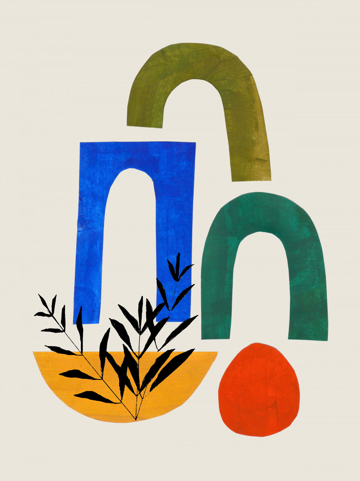 School Playground Memories Poster och Canvastavla