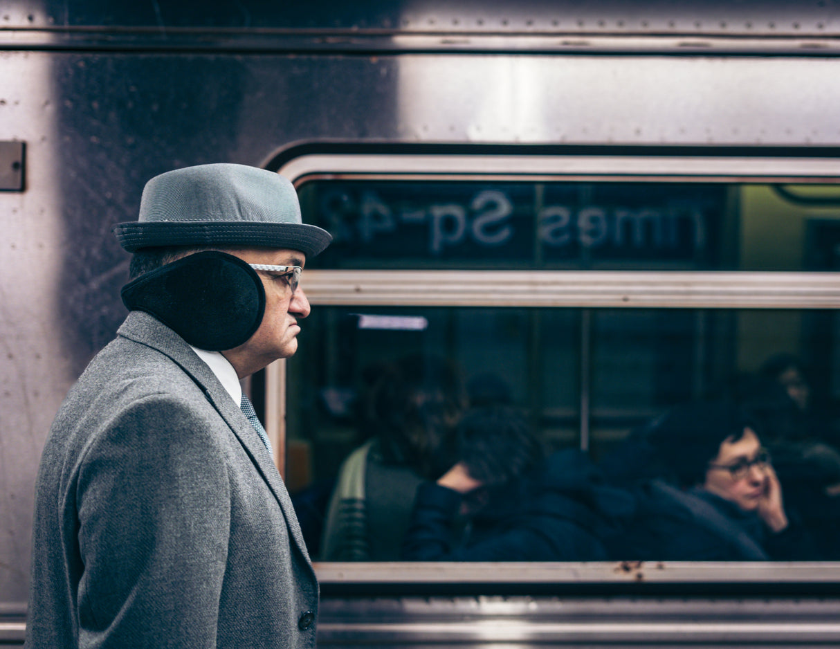 Subway Man Poster och Canvastavla