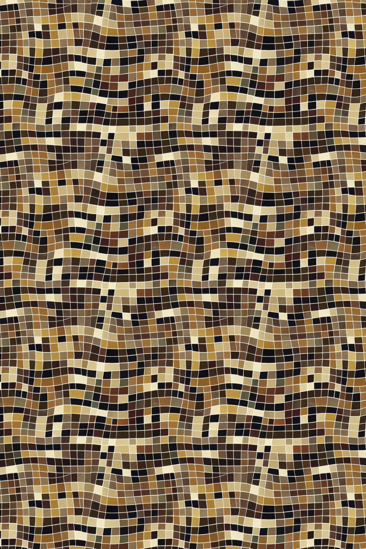 Tiny Squares Poster och Canvastavla