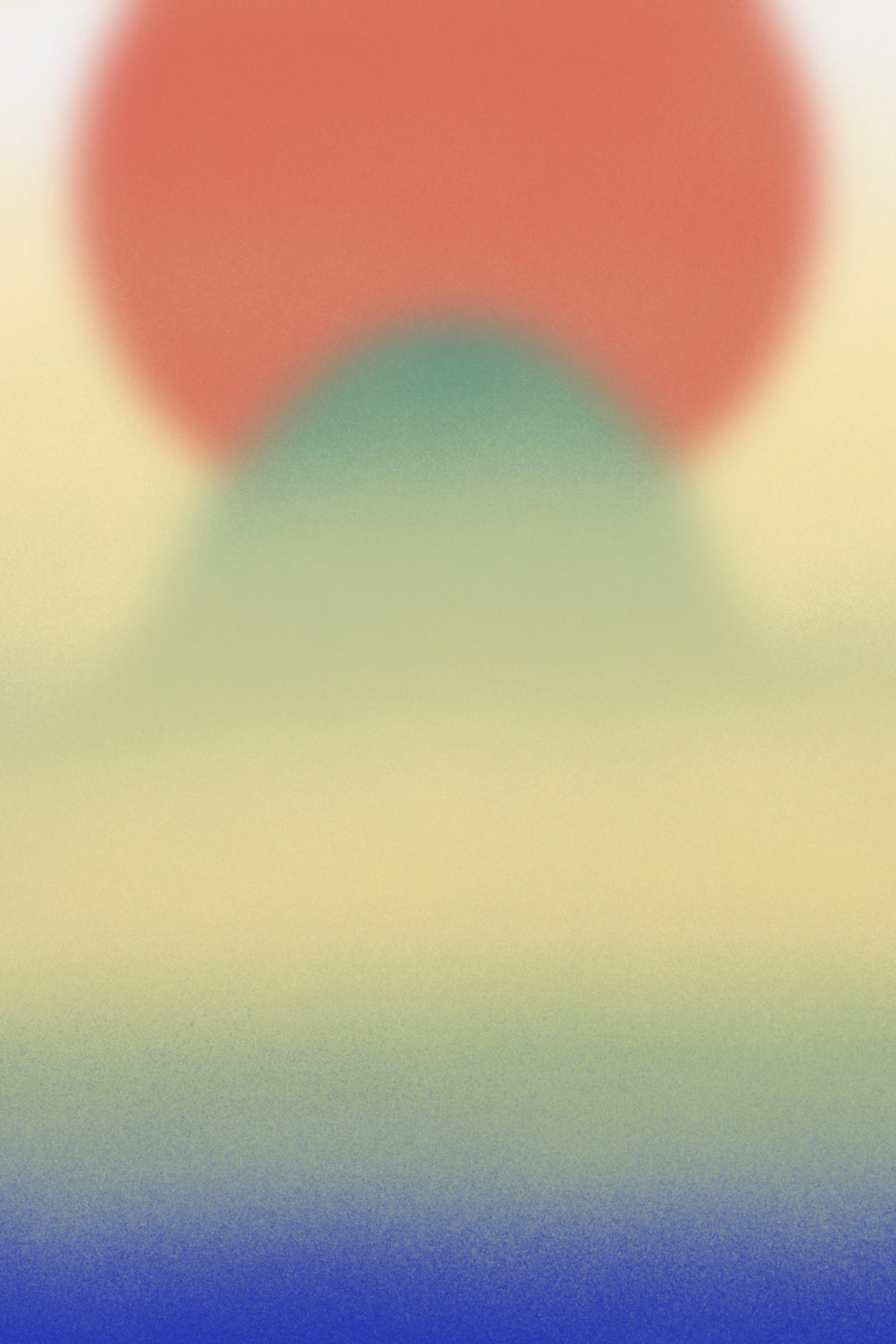 Sunrise behind the mountain Poster och Canvastavla