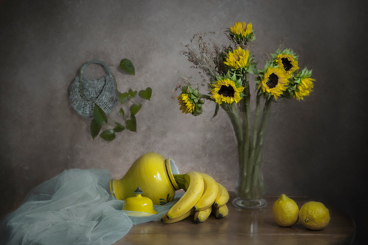 Yellow Poster och Canvastavla