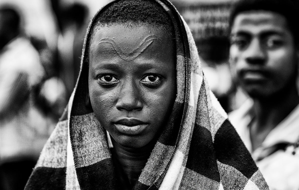 Boy from Ethiopia Poster och Canvastavla