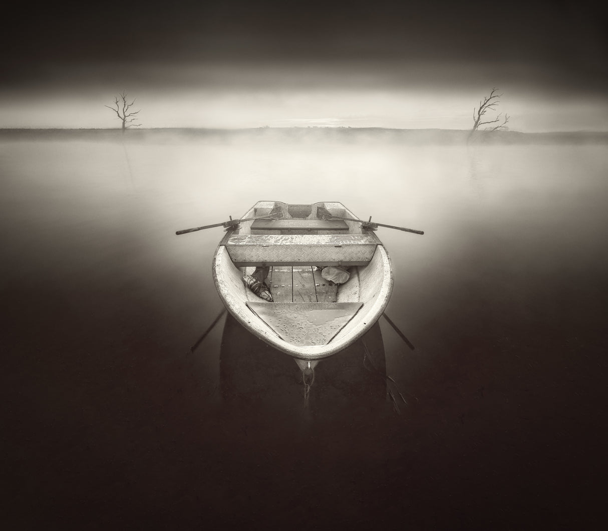 The boat of Caron Poster och Canvastavla