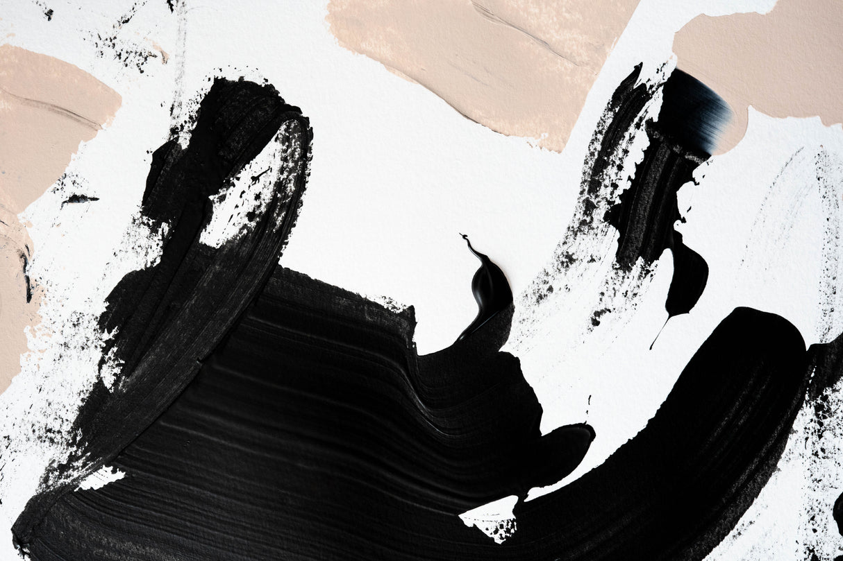 Black and Nude No 3 Poster och Canvastavla