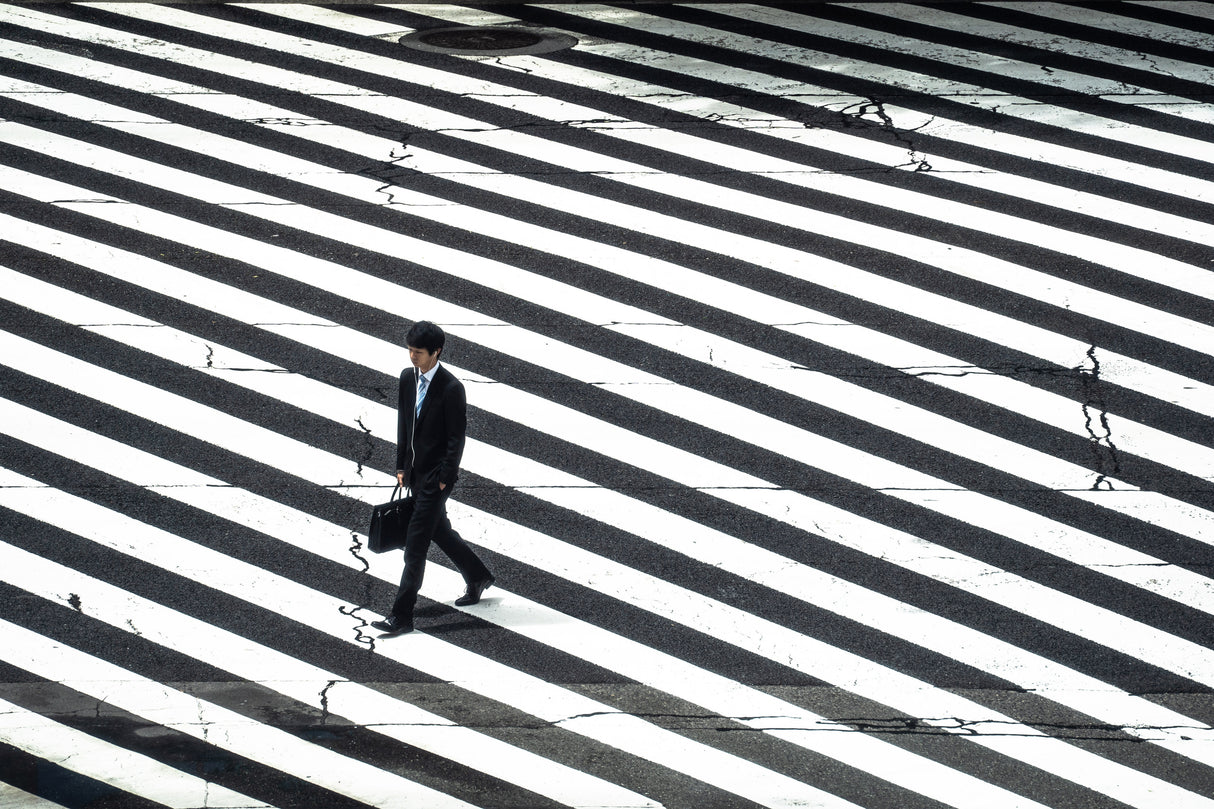 Diagonal lines Poster och Canvastavla