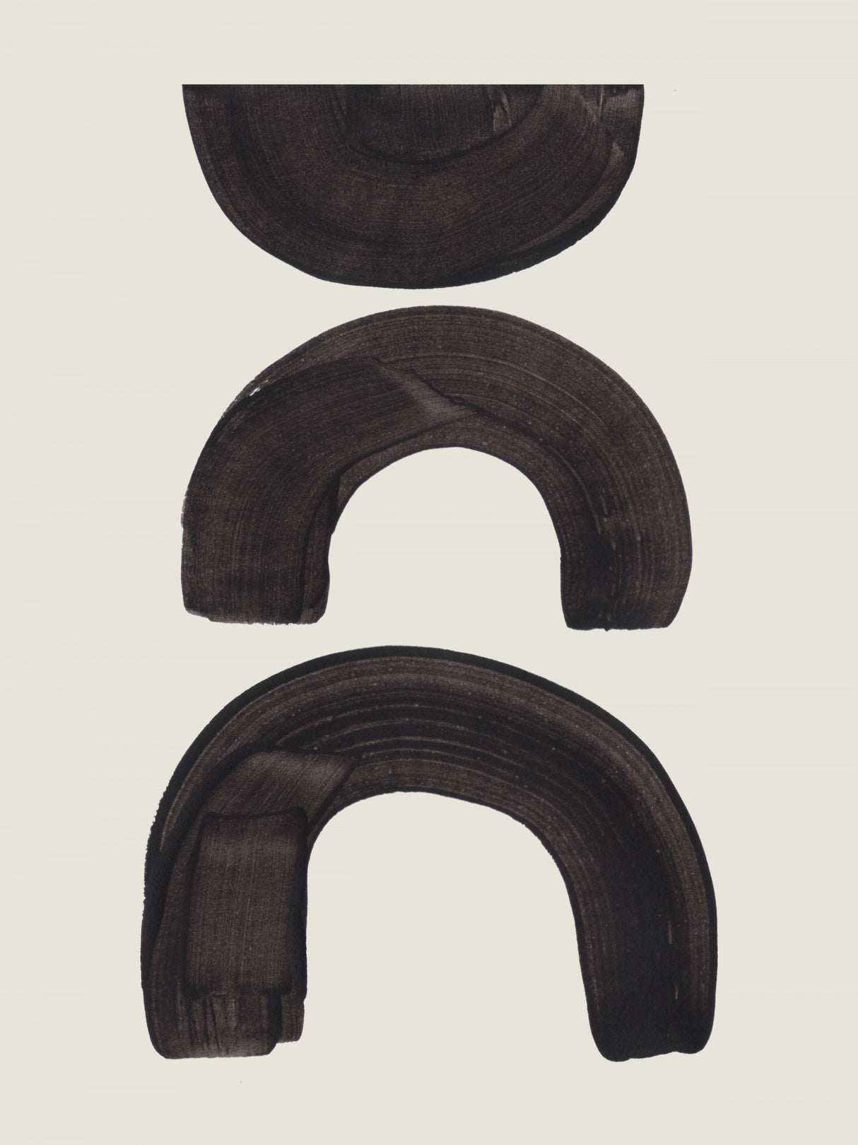 Ink Motif 41 Poster och Canvastavla