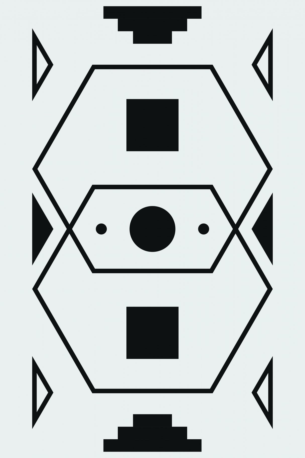 Minimal Shapes #3 Poster och Canvastavla