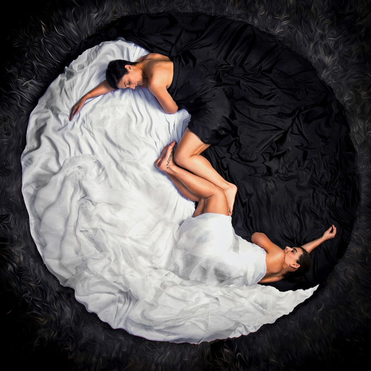 Yin Yang Poster och Canvastavla