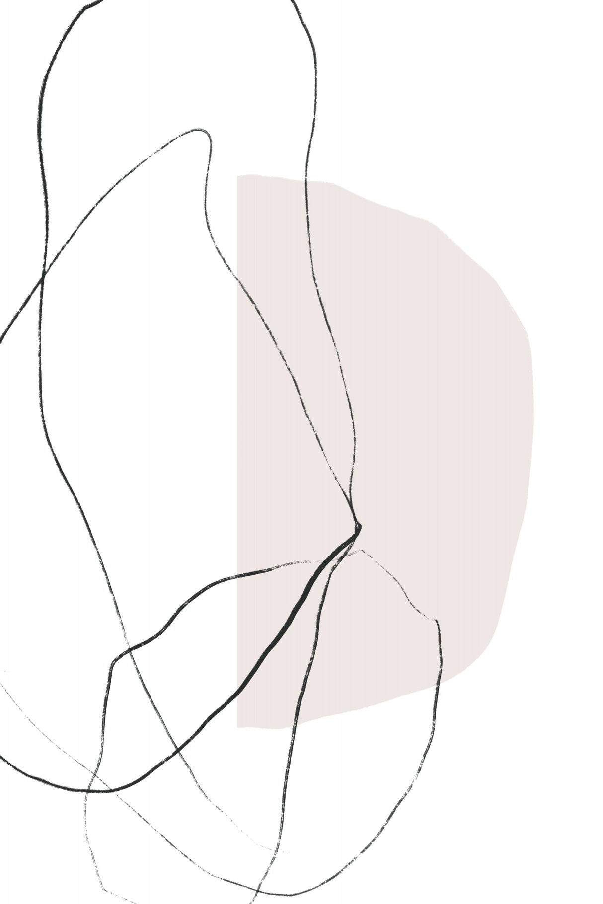 Fragile Lines Poster och Canvastavla