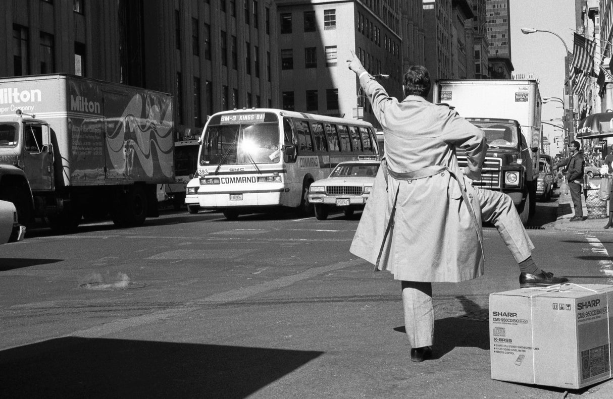 Bus please! (from the series "Manly") Poster och Canvastavla