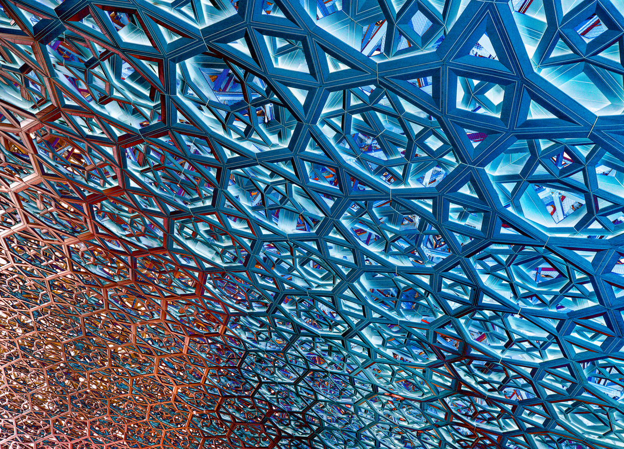 Radiant Mesh Poster och Canvastavla