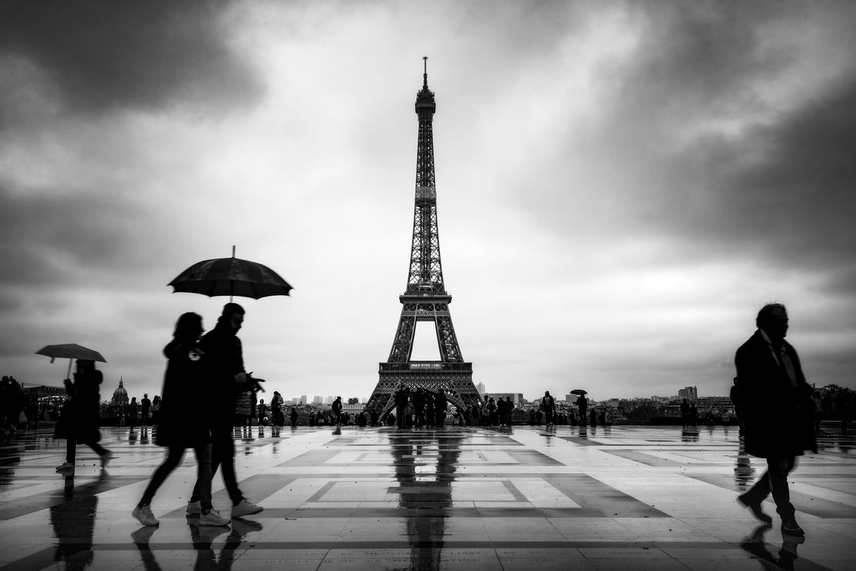 Paris Poster och Canvastavla