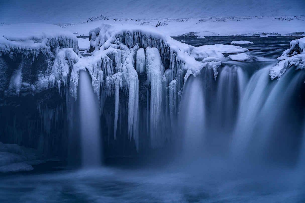 Ice and Flow III Poster och Canvastavla