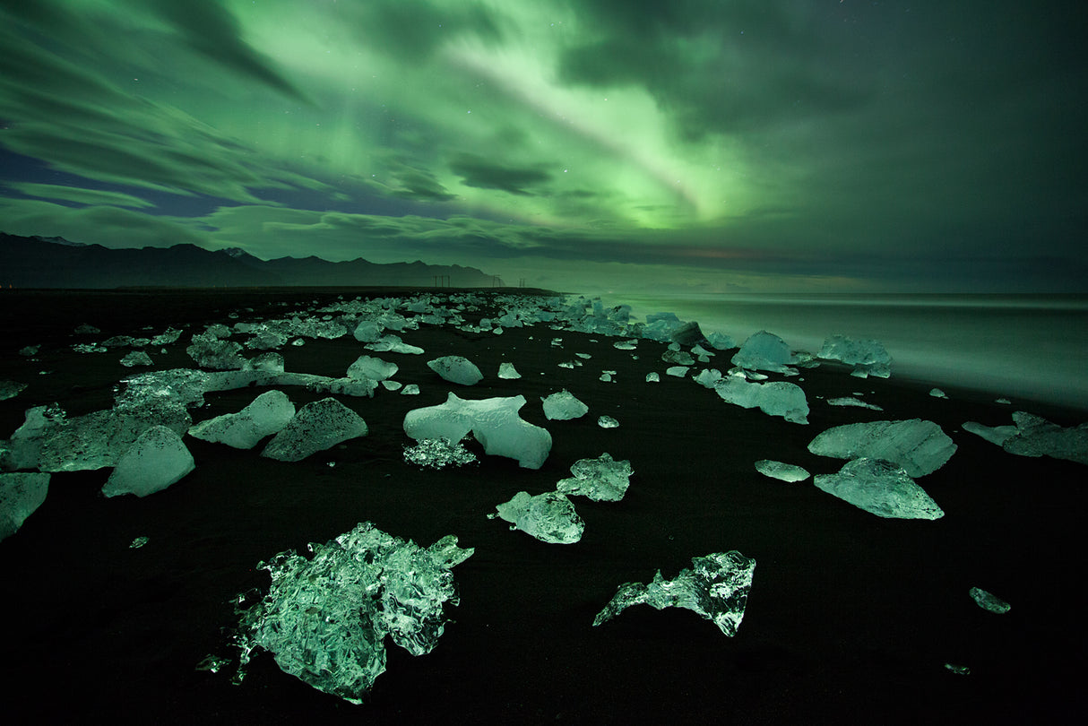 Green diamonds Poster och Canvastavla