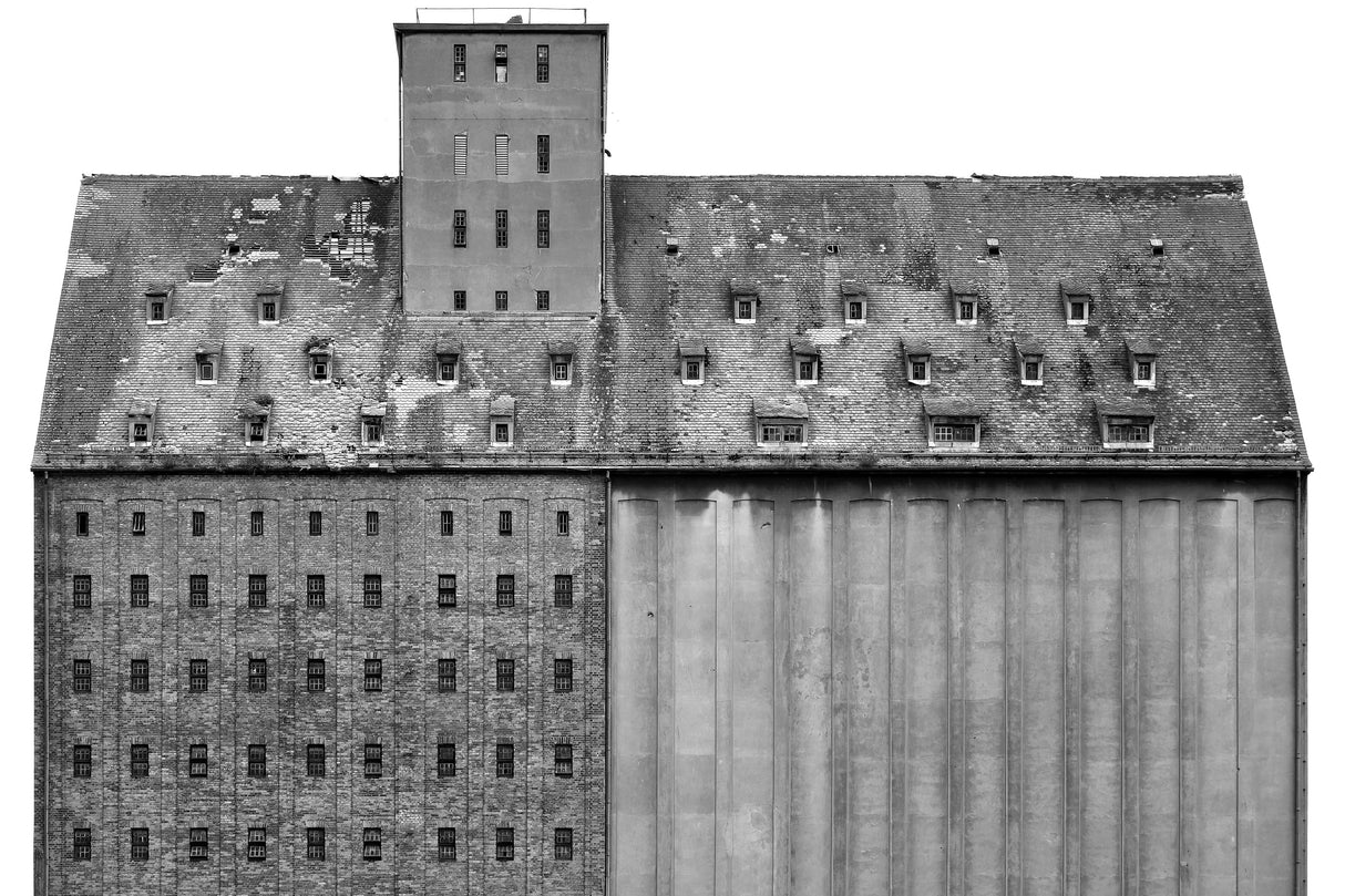 Storehouse with Tower Poster och Canvastavla