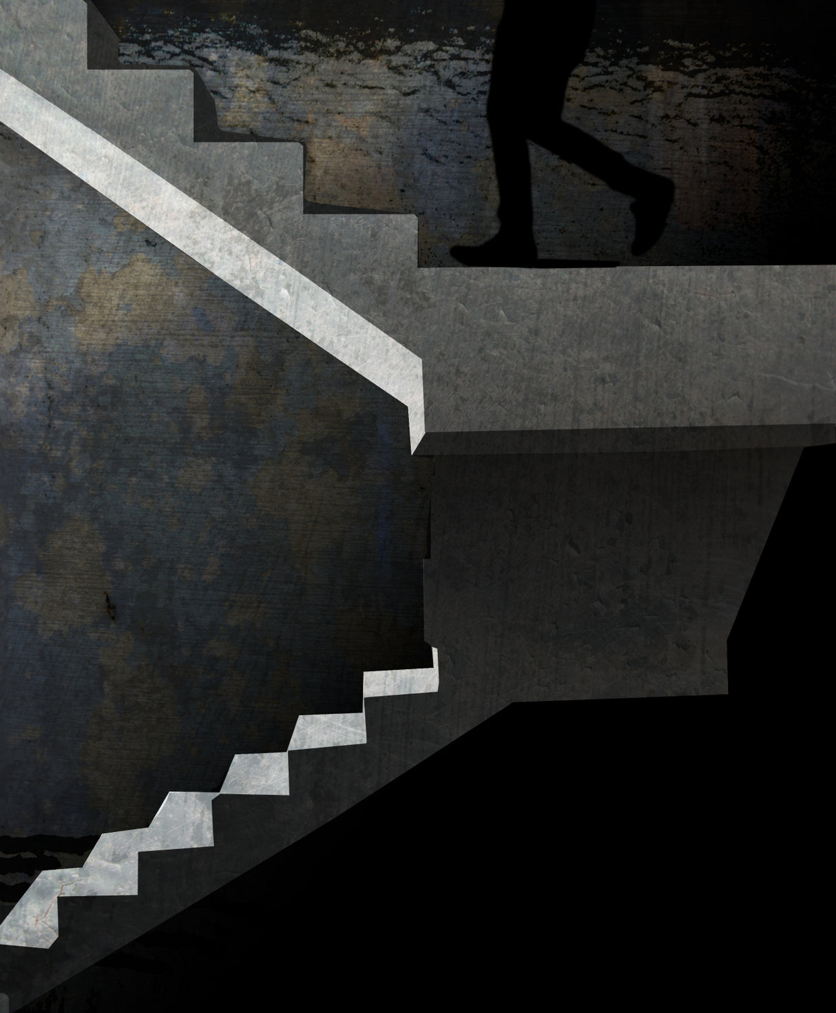Go up stairs Poster och Canvastavla