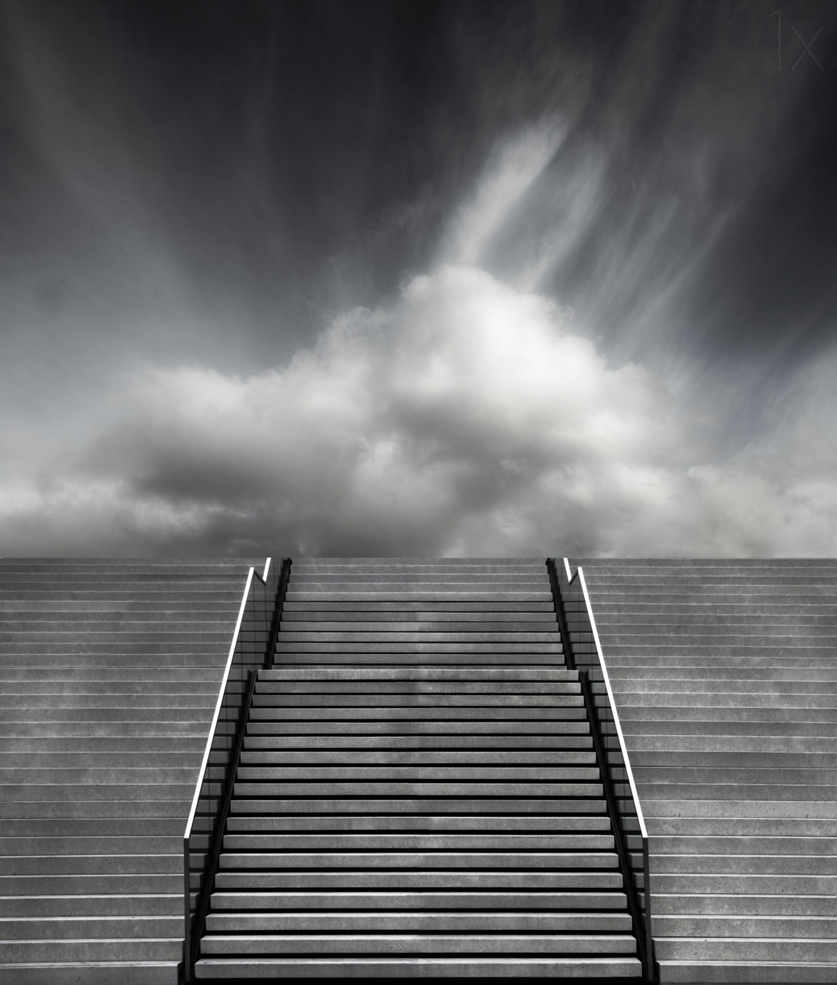 Stair Poster och Canvastavla