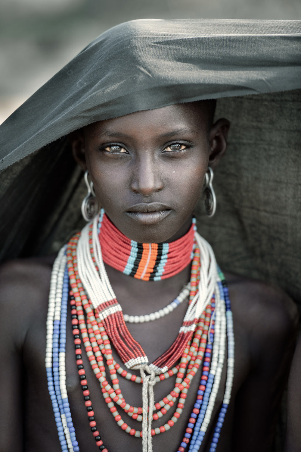 Arbore tribes girl Poster och Canvastavla