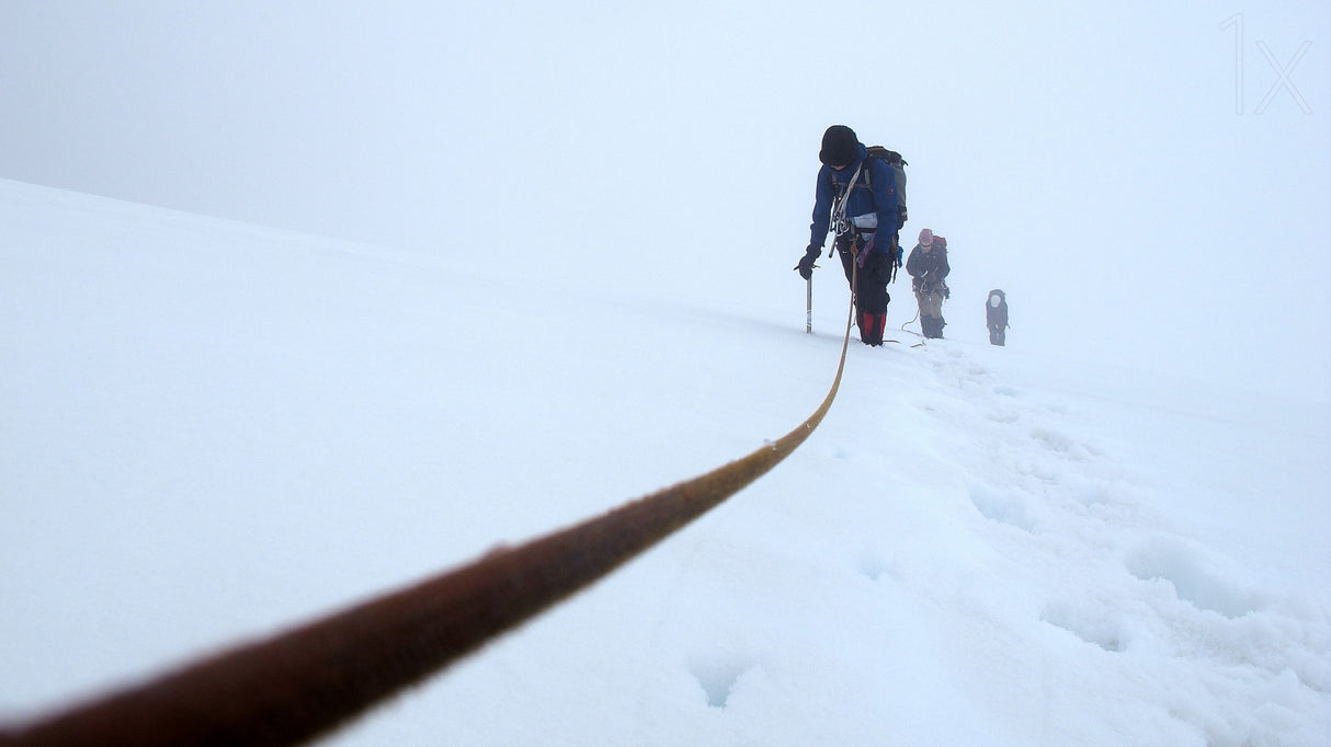 Whiteout Climbing Poster och Canvastavla