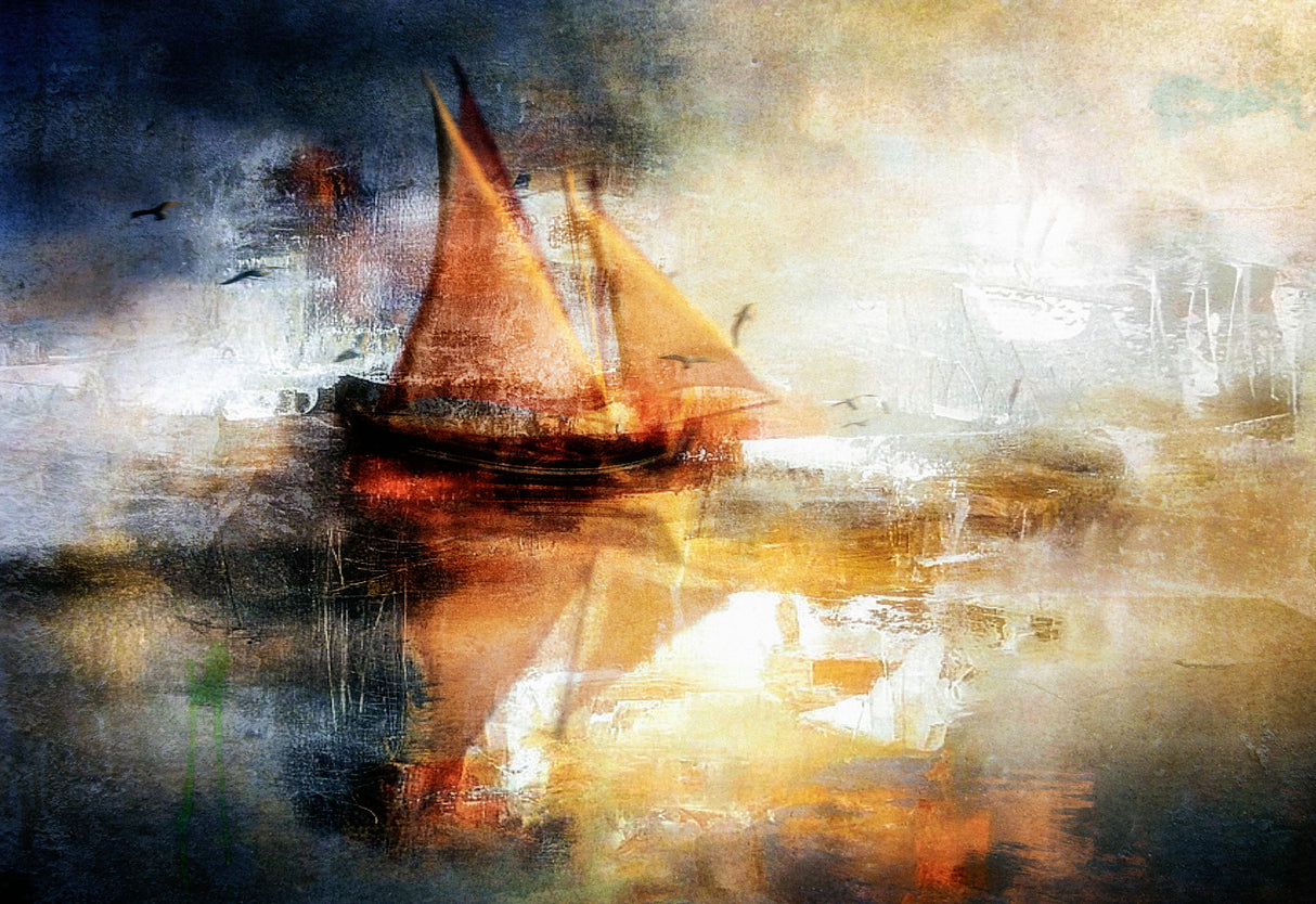 '...the sailboat...' Poster och Canvastavla